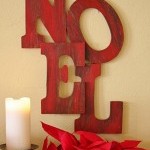 Pottery Barn Inspired Noel Sign