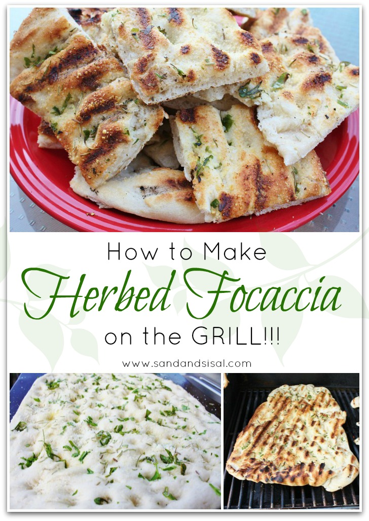How to Make Herbed Grilled Focaccia on the Grill