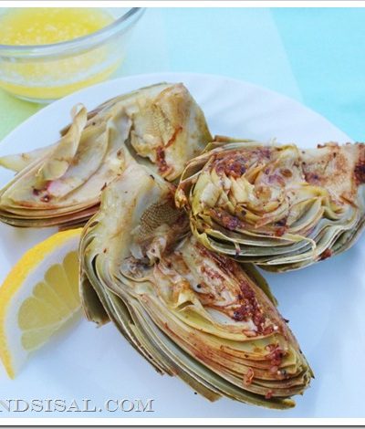 Grilled-Artichokes