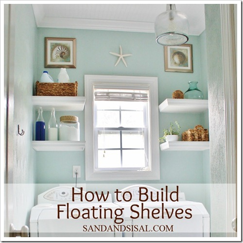 How to Build Floating Shelves to Add Stylish Storage to 