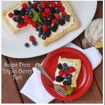 Sugar Free Triple Berry Tart