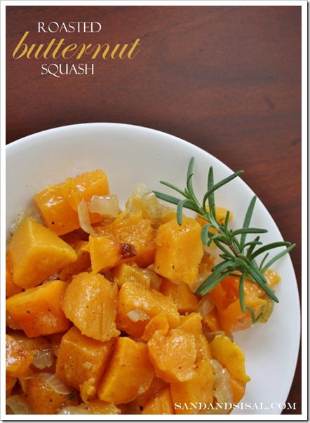 Roasted Butternut Squash by Sand & Sisal