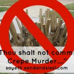 Thou Shalt Not Commit Crepe Murder