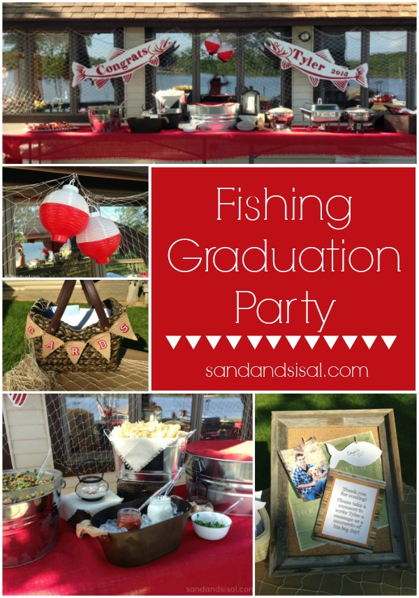 Fishing Graduation Party - Sand and Sisal Fishing Graduation Party - Sand and Sisal