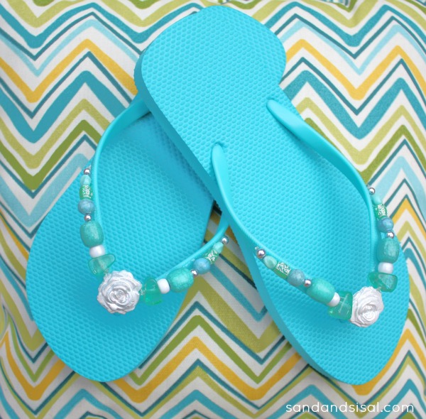Ways To Decorate Flip Flops Sand And Sisal - How To Decorate Sandals At Home