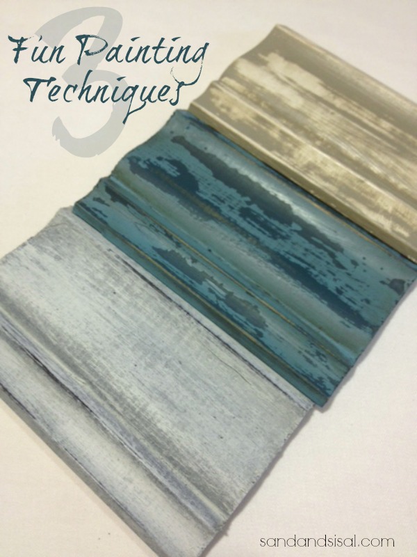 3 Painting Techniques for Furniture - Sand and Sisal 3 Painting Techniques for Furniture - Sand and Sisal