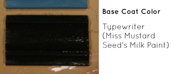 Base Coat Color - Typewriter- Miss Mustard Seed Milk Paint