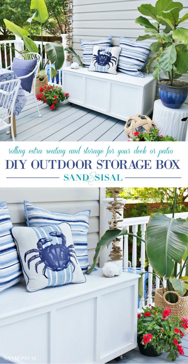 DIY Outdoor Storage Box