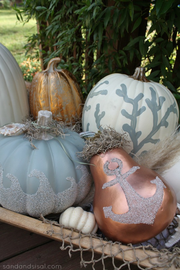 Creative Coastal Pumpkins for Chic Beach Decor - Sand and Sisal