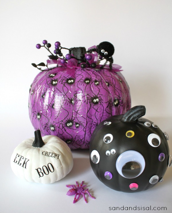 Cool Duck Tape Pumpkins