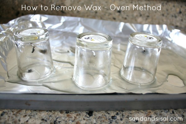 How to Remove Wax - Oven Method