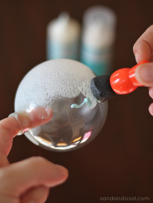 How to make a sea glass ornament