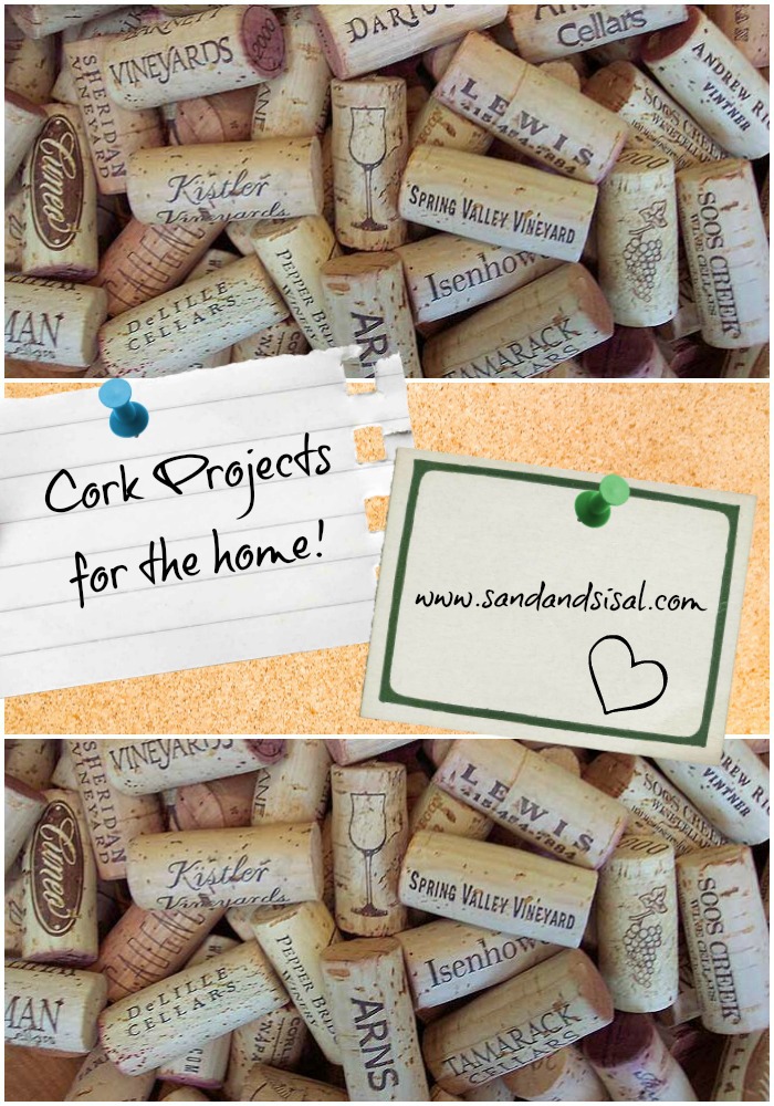 Cork Projects For the Home and Cork Crafts