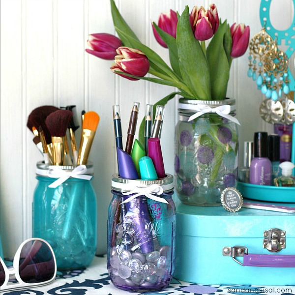 Tutorial: Mason Jar Cups » Dollar Store Crafts