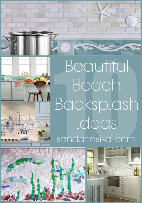 Coastal And Beach Backsplash Ideas Sand And Sisal