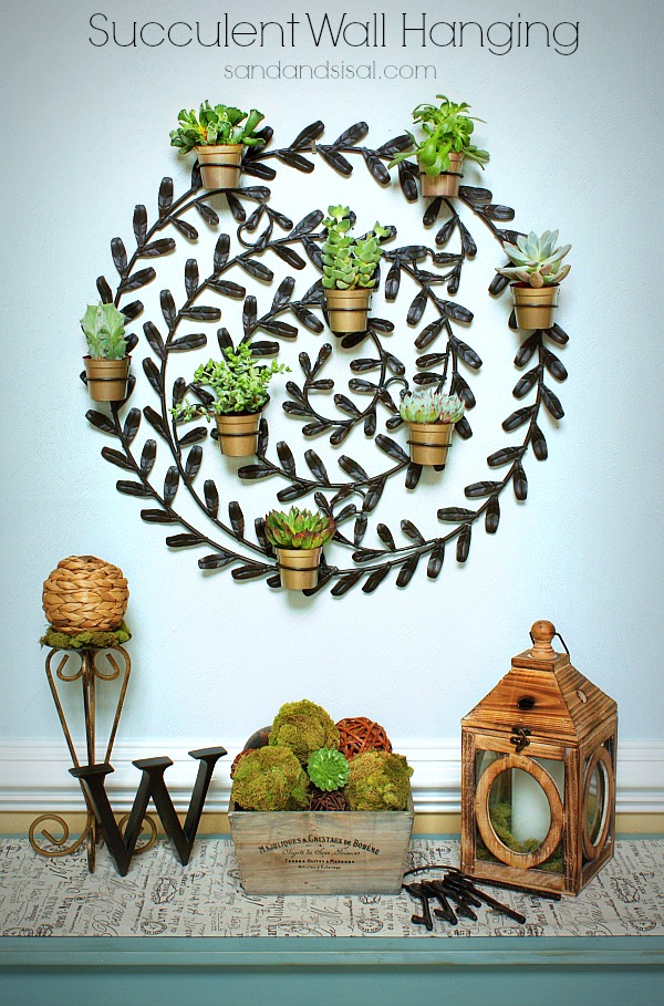 Succulent Wall Hanging