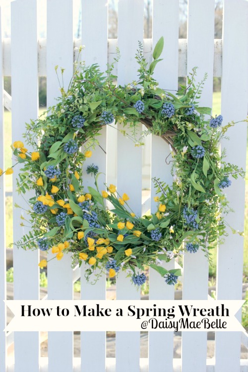 How to Make a Spring Wreath