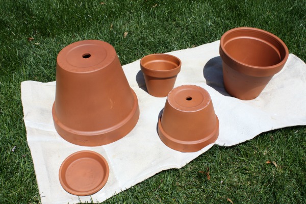 How to Paint Terracotta Pots - Sand and Sisal