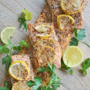 Cedar Plank Baked Salmon 2