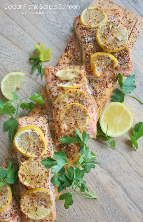 Cedar Plank Baked Salmon | Baked Salmon Recipes You'll Love | Homemade Recipes