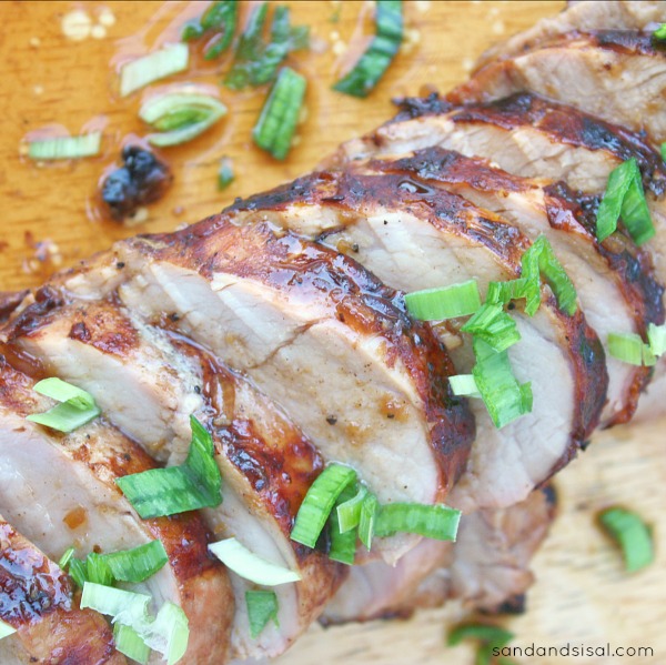 Grilled Pork Tenderloin with a Chinese 5 Spice Marinade