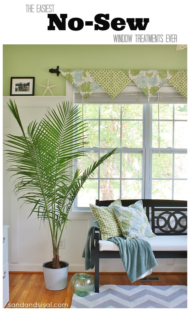 No-Sew Window Treatments