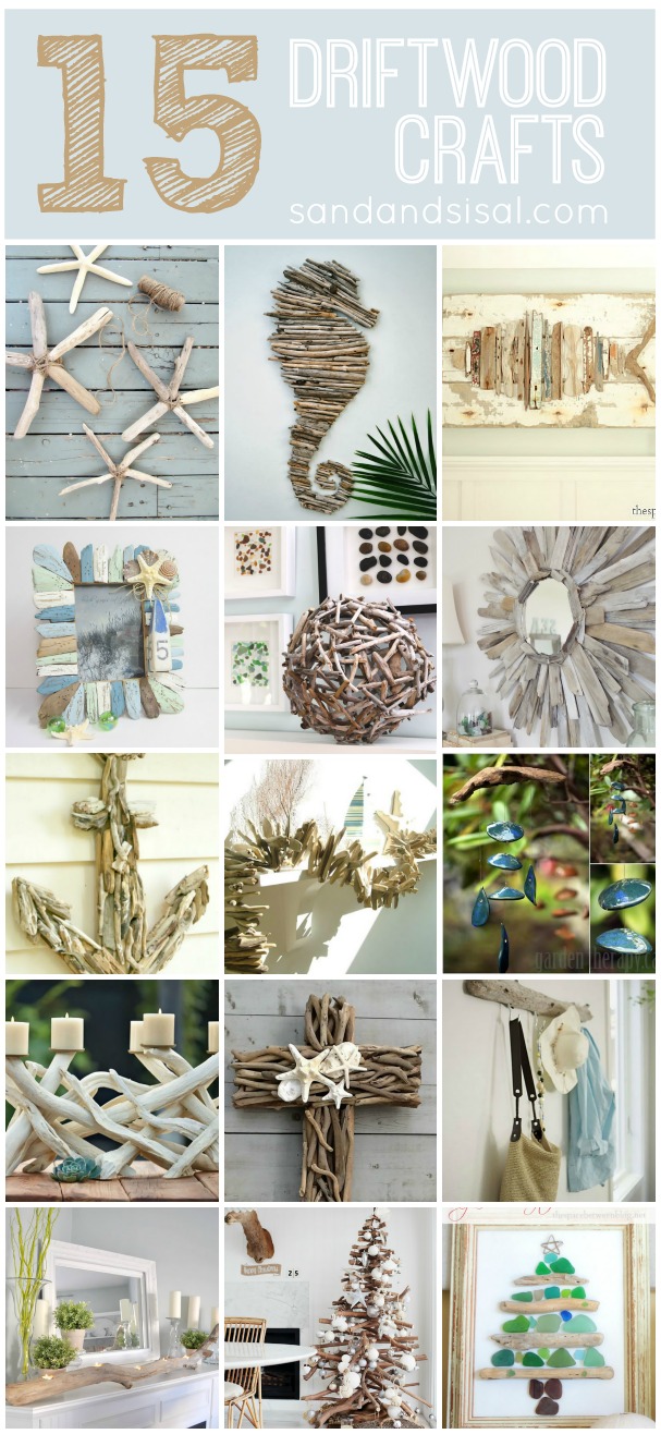 15 Driftwood Crafts Sand And Sisal