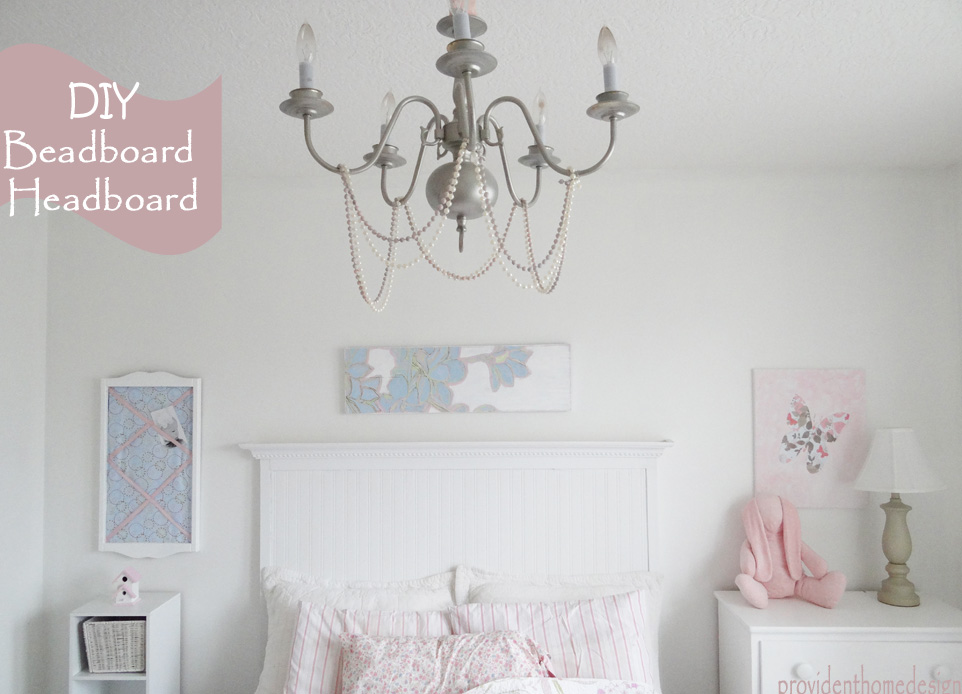 DIY Beadboard Headboard