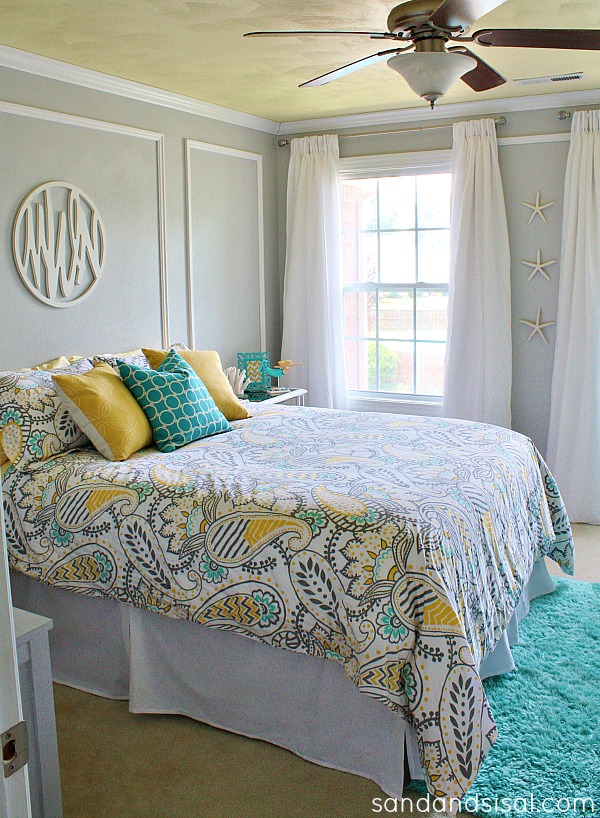 Teen Room Makeover - Sand and Sisal