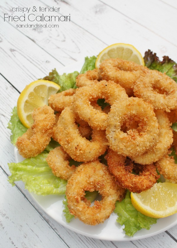 Melt In Your Mouth Panko Fried Calamari Sand And Sisal