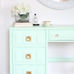 Mint-Desk-Makeover