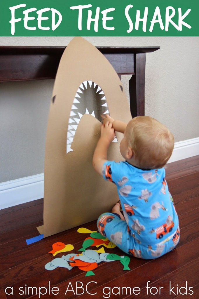 feed the shark Alphabet game