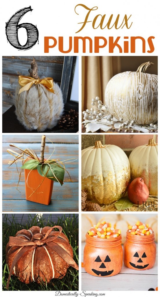 6-Faux-Pumpkins