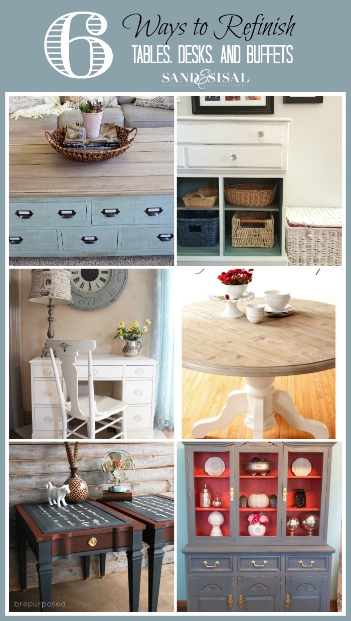 Chalk Painted Buffet Makeover (RH Inspired)