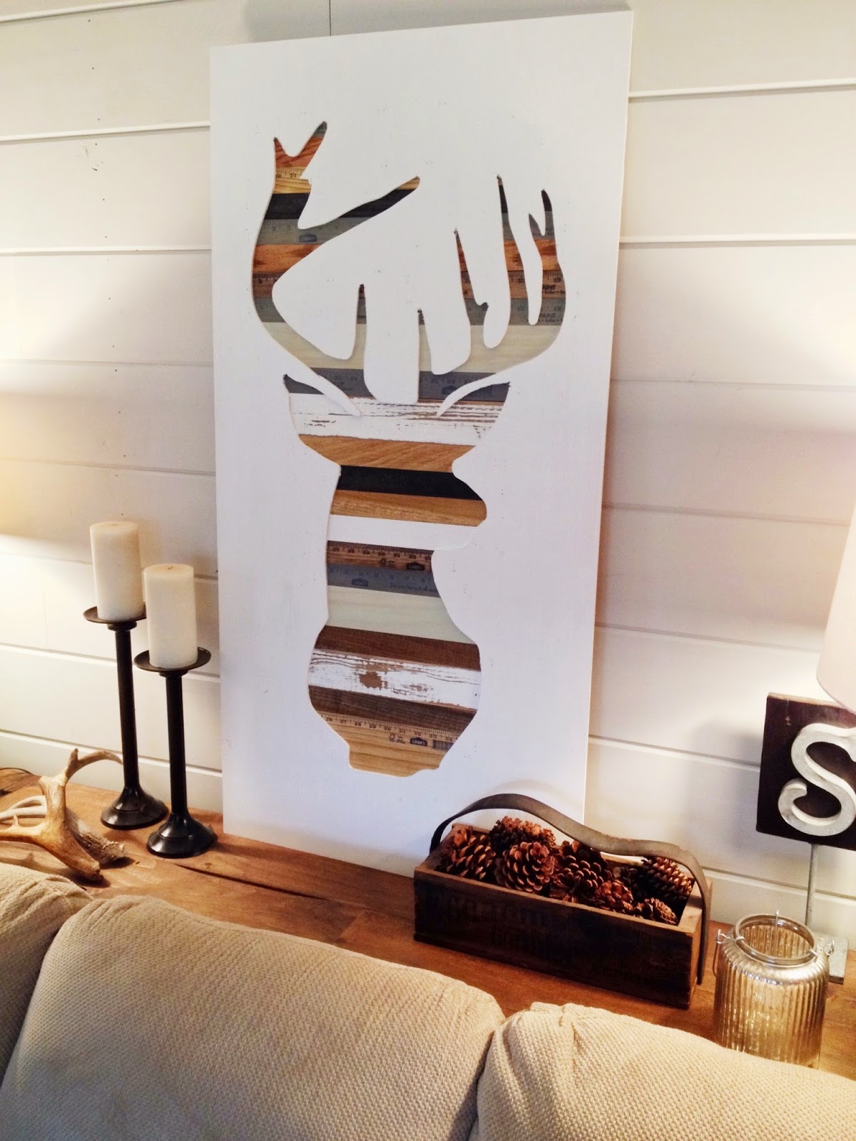 DIY Wood Wall Art Projects - Sand and Sisal