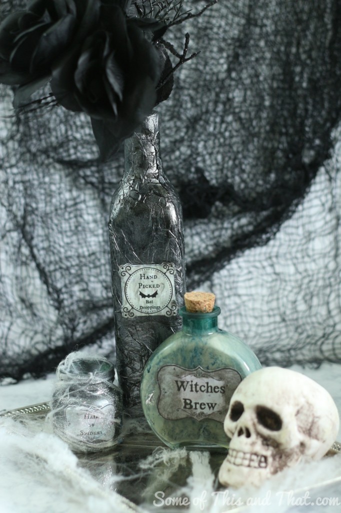 Halloween Potion Bottles