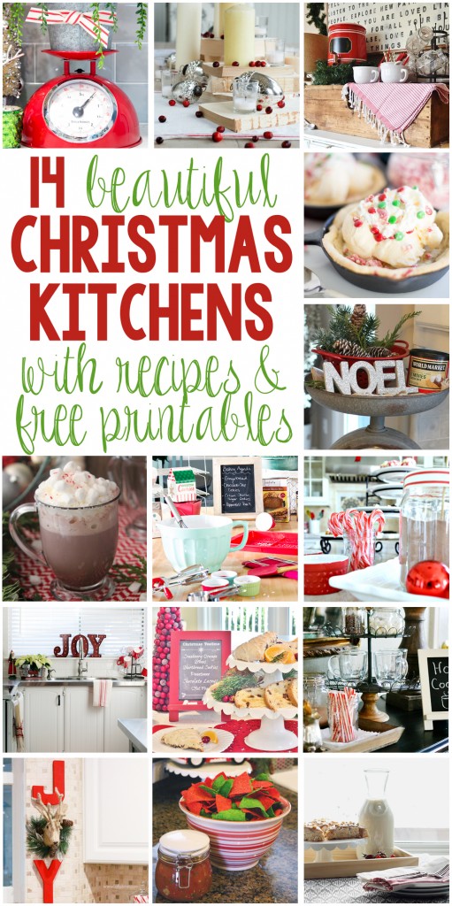 14 Bellissimo Natale di cucina con Ricette e Free Printables