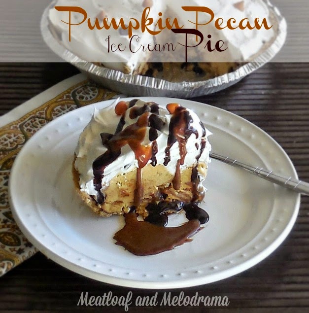 Pumpkin Pecan Ice Cream Pie