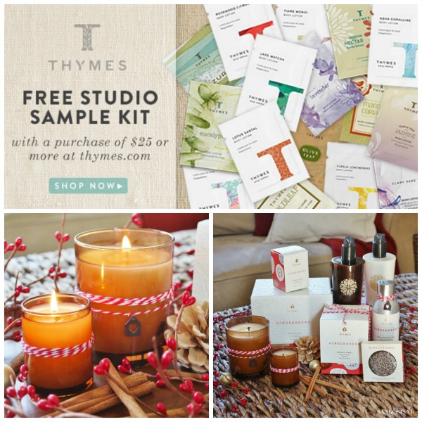 Thymes Free Studio Sample Kit (18 Fragrances)