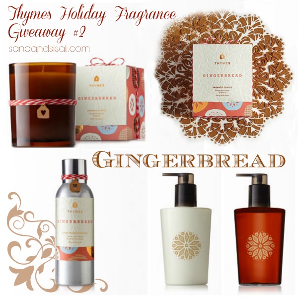 Thymes Holiday Fragrance Giveaway #2