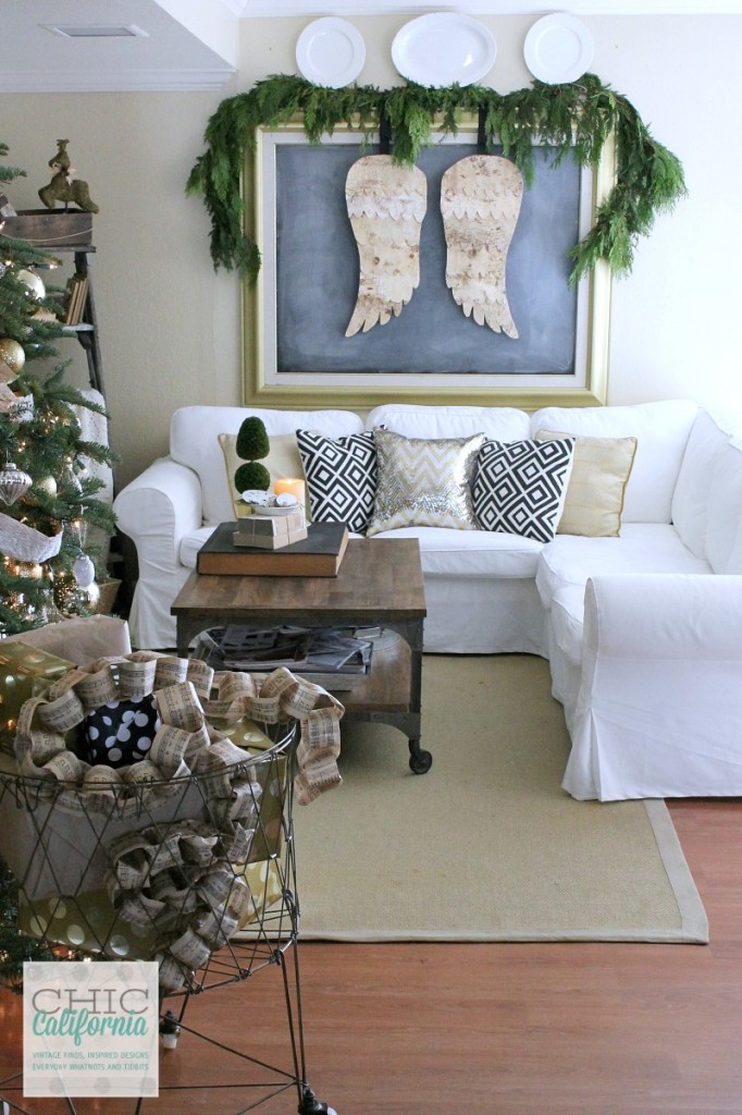 DIY Birch Bark Angel Wings