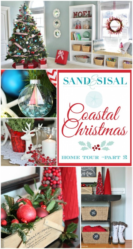 Sand & Sisal's Coastal Christmas Home Tour Part 2