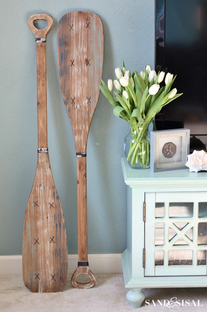 Decorating with Oars