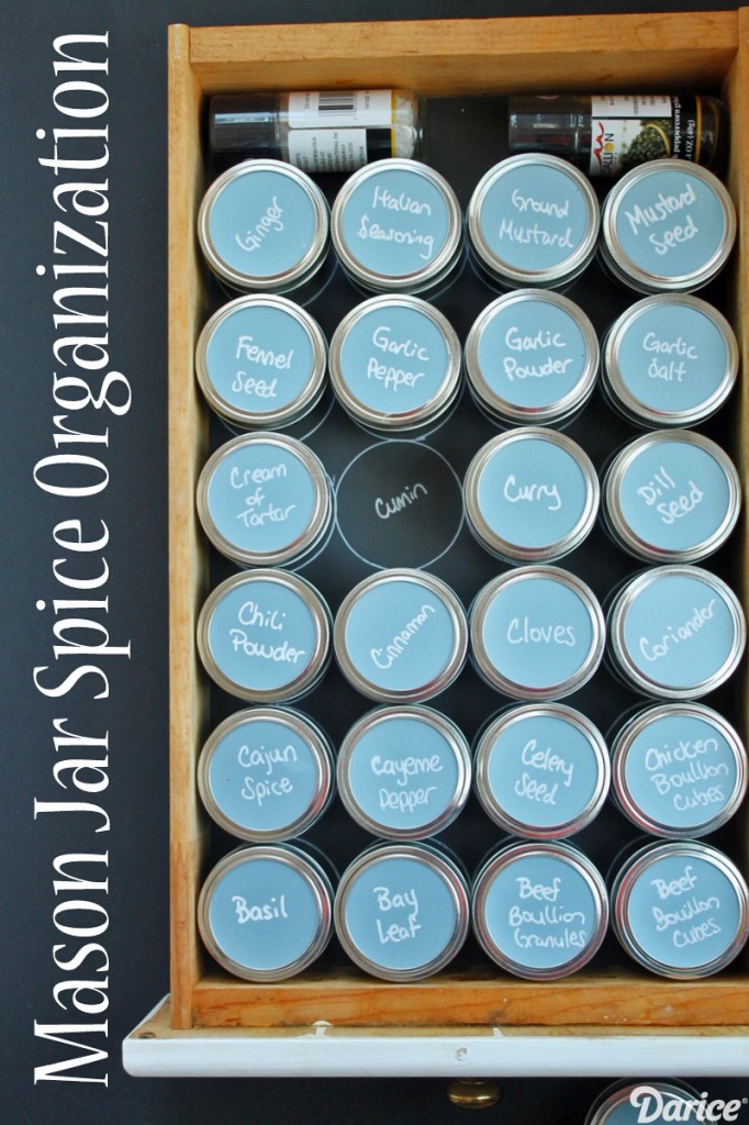 Mason-jar-spice-organizer