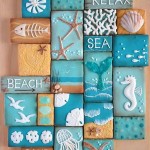 Coastal cookie collage