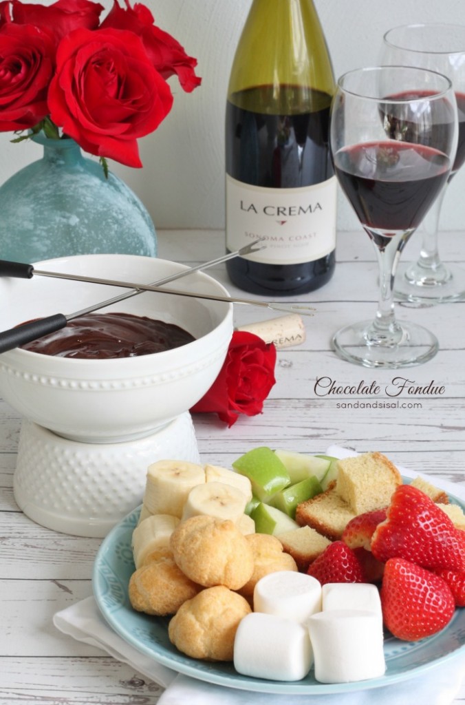 Chocolate Fondue For Two