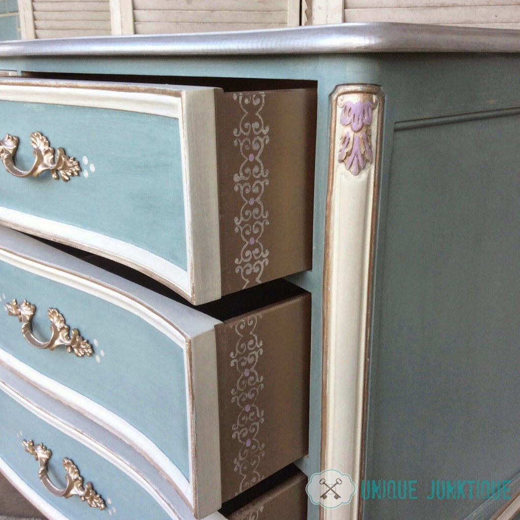 Oysters on the Half Shell Painted Dresser Makeover