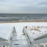 Snowy Boardwalk