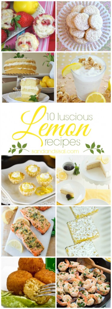 10 Luscious Lemon Recipes