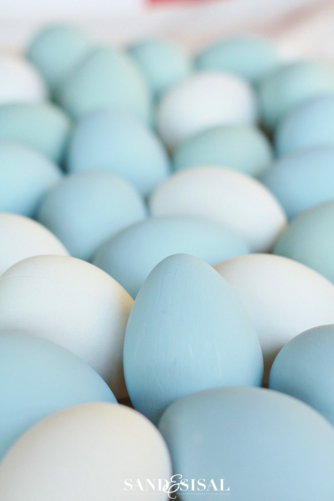 Blue Easter Eggs